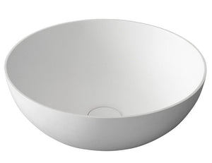 THIN pultra szerelhető Rockstone mosdó, 39x14,5cm, matt fehér (WN185)