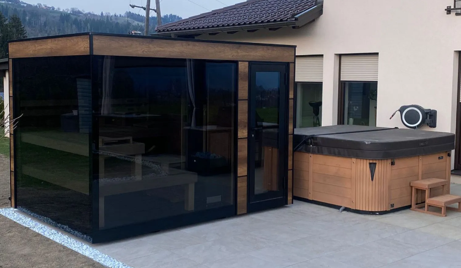 Zerm Medium 320x220x235 cm exclusive szauna