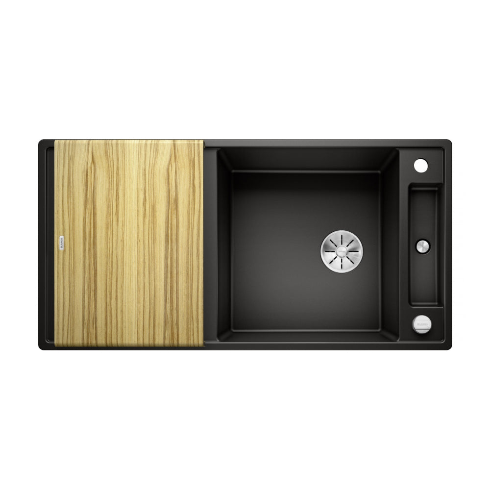BLANCO AXIA III XL 6 S gránit mosogató fa vágódeszkával távműködtetővel